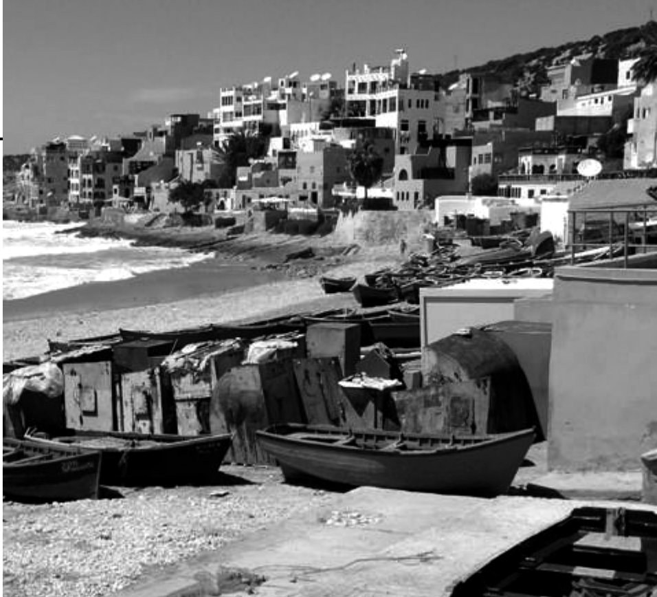Corniche and fishing village, Agadir